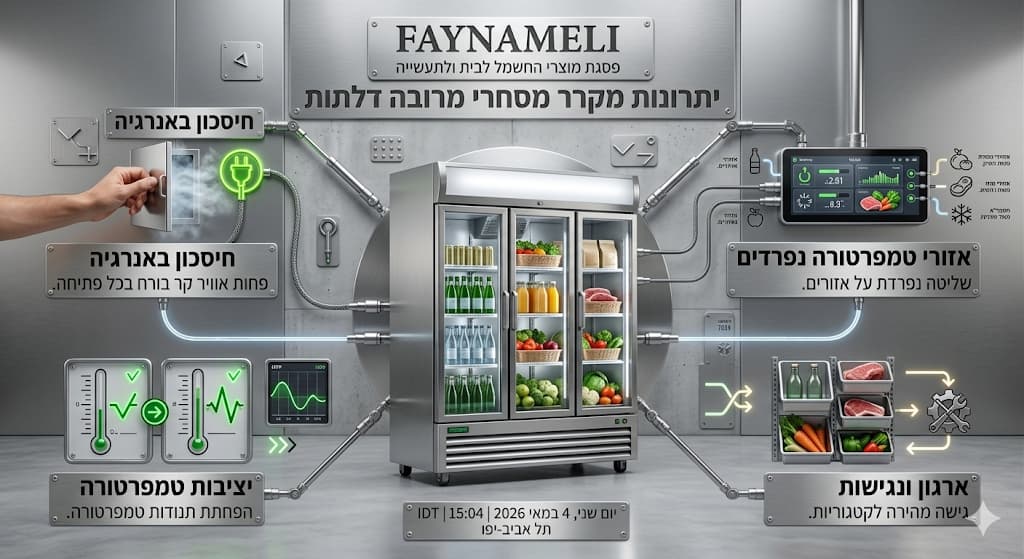 יתרונות של מקרר תעשייתי